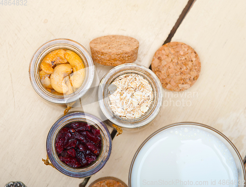 Image of healthy breakfast ingredients