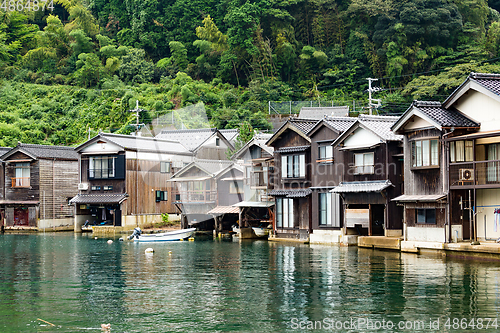 Image of Ine cho in Kyoto city of Japan