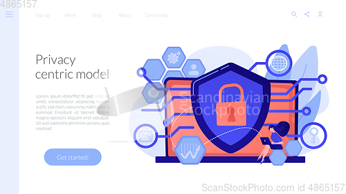 Image of Privacy engineering concept landing page.