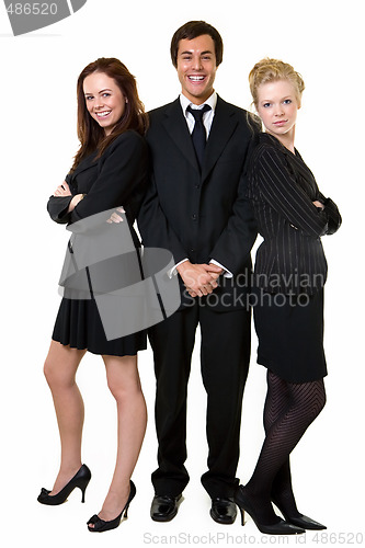 Image of Three office workers