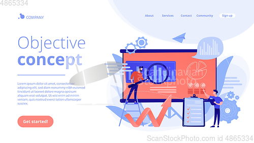 Image of Risk managementconcept landing page.