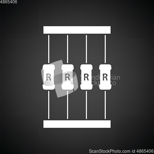 Image of Resistor tape icon