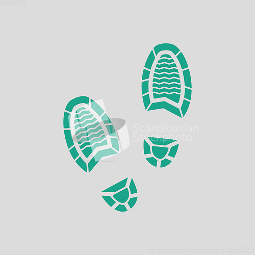 Image of Man footprint icon