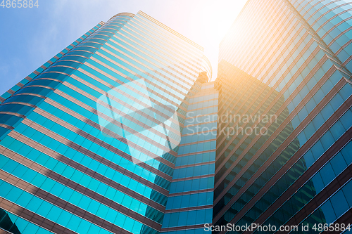 Image of Business building to the sky