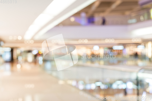 Image of Abstract blur shopping mall in department and retail store inter