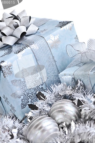 Image of Christmas gift boxes