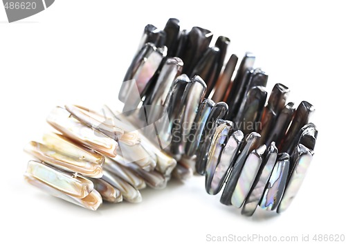 Image of Mother-of-pearl bracelets