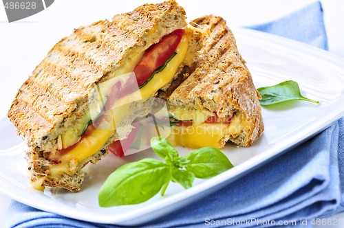 Image of Grilled cheese sandwich