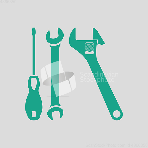 Image of Wrench and screwdriver icon