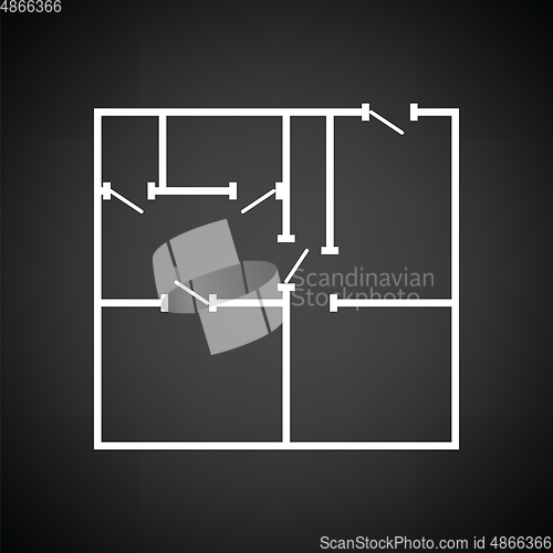 Image of Icon of apartment plan
