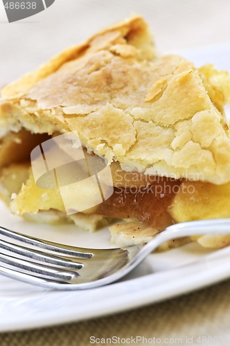 Image of Slice of apple pie