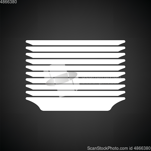 Image of Plate stack icon