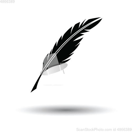 Image of Writing feather icon