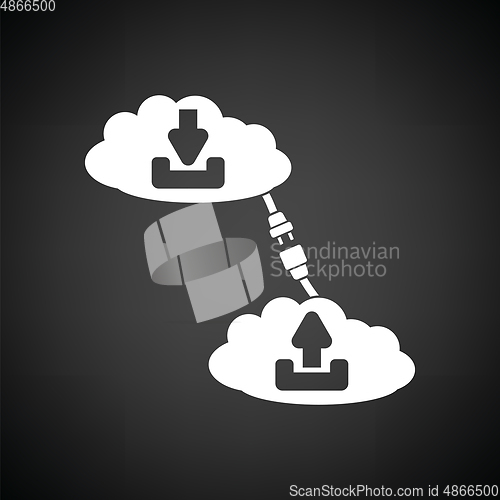 Image of Cloud connection icon