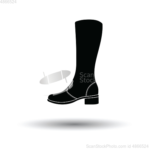 Image of Autumn woman boot icon