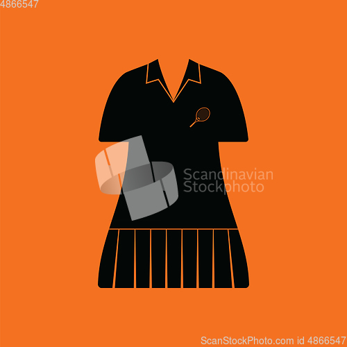 Image of Tennis woman uniform icon