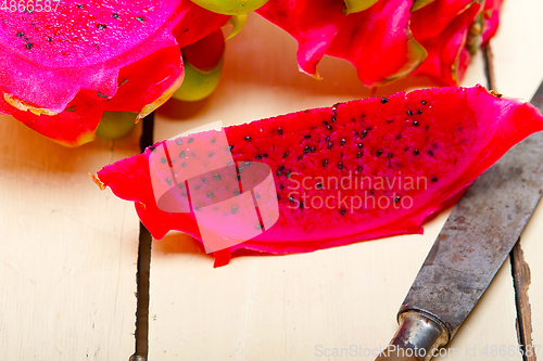 Image of fresh dragon fruit