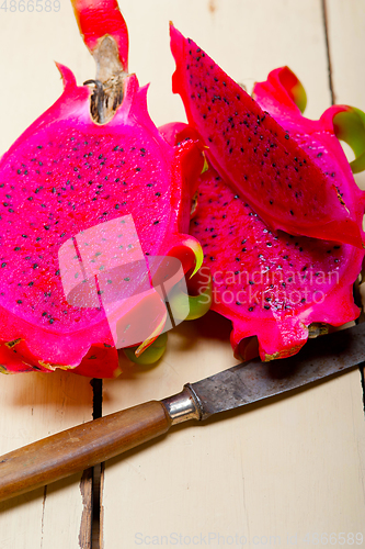 Image of fresh dragon fruit