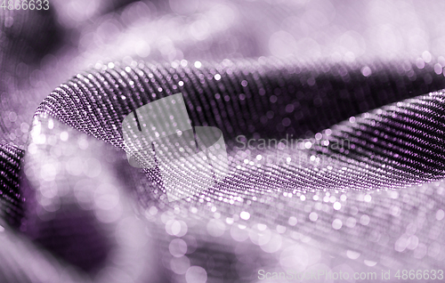 Image of shimmering violet fabric background