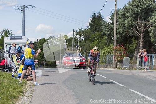 Image of The Cyclist Sonny Colbrelli - Criterium du Dauphine 2017