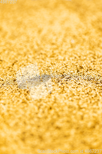 Image of golden glitters background