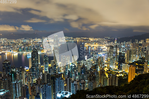 Image of Hong Kong skyline