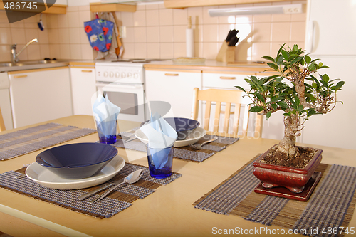 Image of Kitchen interior detail 