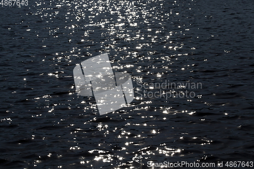 Image of glistening water