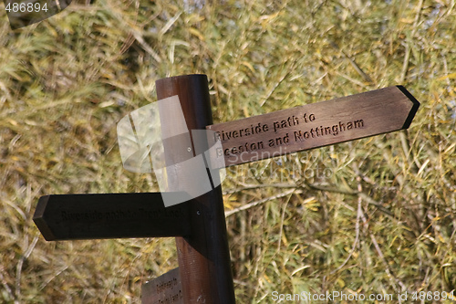 Image of wooden sign