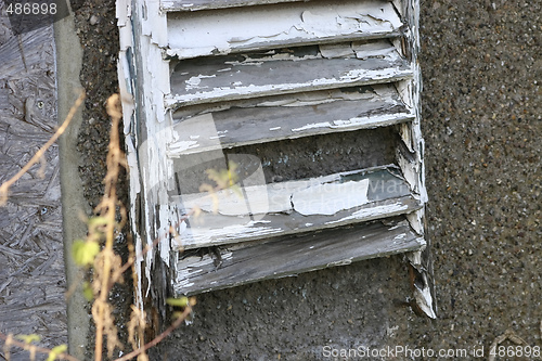 Image of decayed shutters