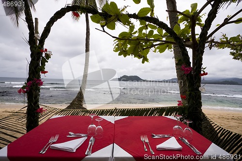 Image of Meal at the beach