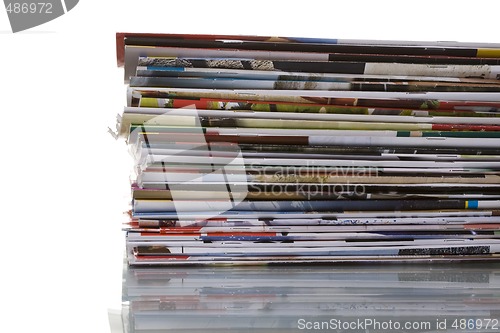 Image of Stack of magazines