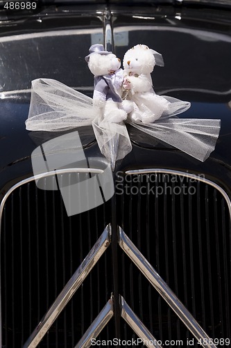 Image of Teddybear bride and groom