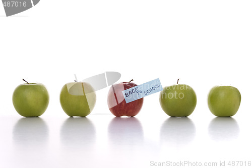 Image of Apples for school