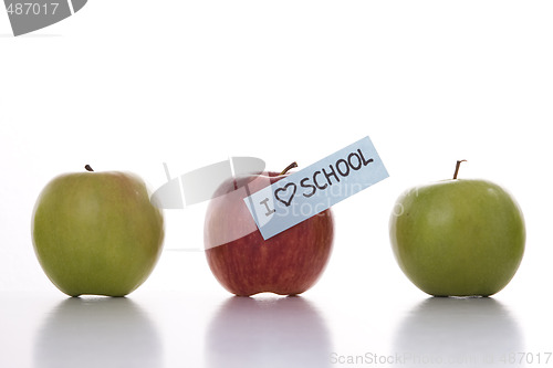 Image of Apples for school