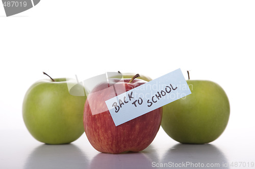 Image of Apples for school