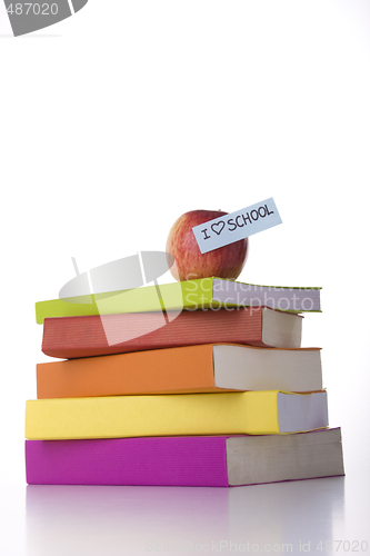 Image of stack of books