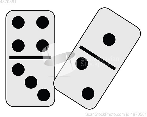 Image of Couple of dominoes 