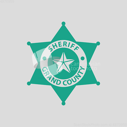 Image of Sheriff badge icon