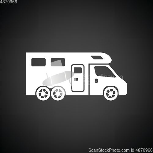 Image of Camping family caravan  icon