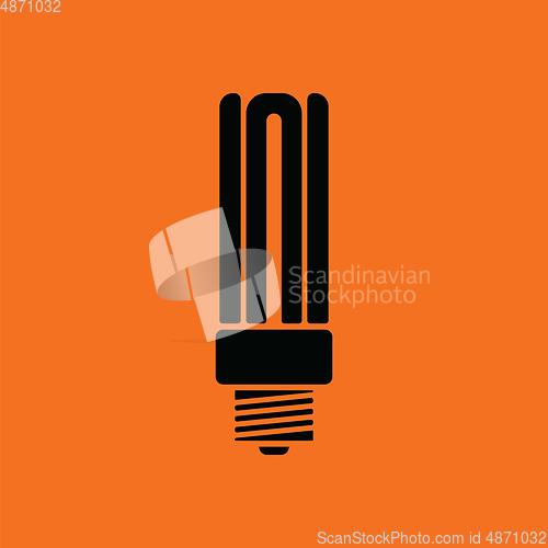 Image of Energy saving light bulb icon