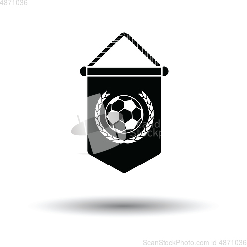 Image of Football pennant icon