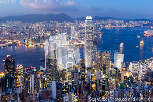 Image of Hong Kong cityscape