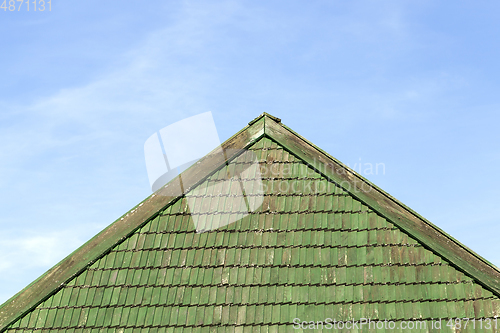 Image of traditional wooden roof