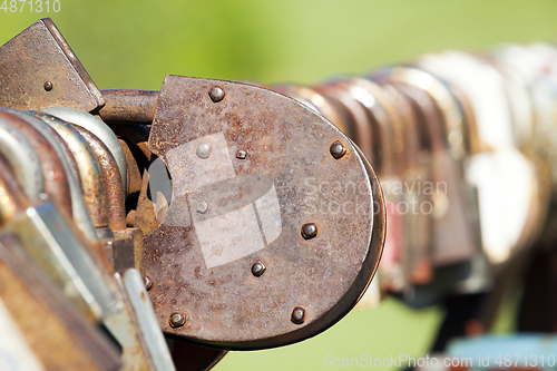 Image of metal lock