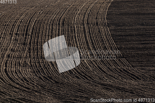 Image of plowed soil