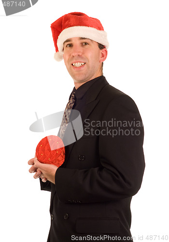 Image of Businessman Present