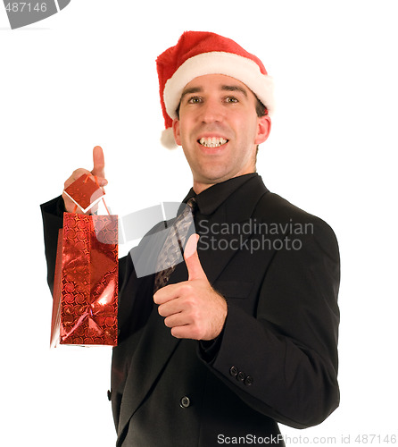 Image of Businessman And His Gift