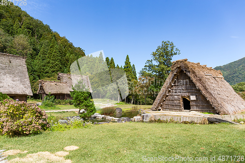 Image of Shirakawa in autumn season