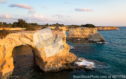 Image of Italy, Santo Andrea cliffs in Puglia